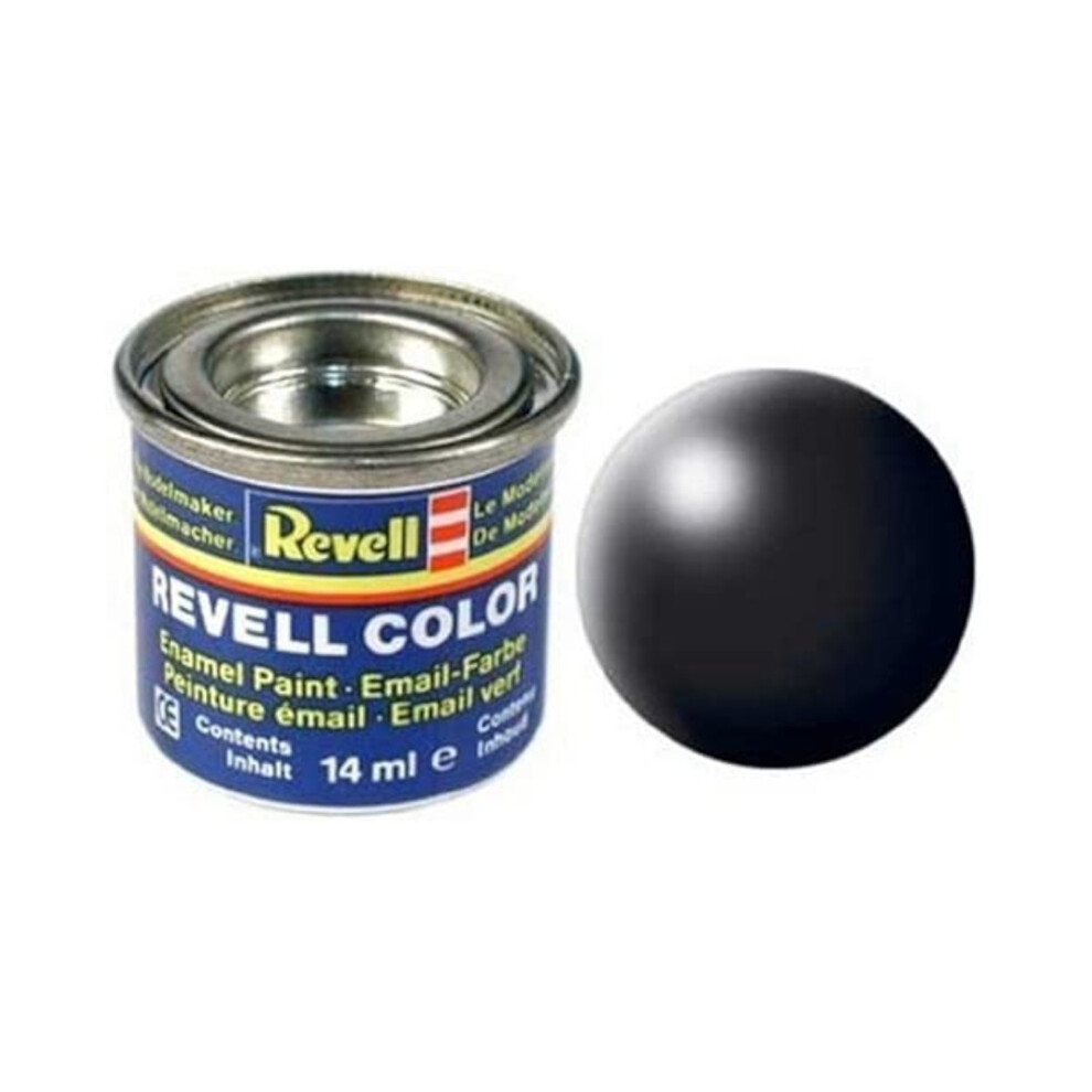 Revell Black Silk Enamel Paint