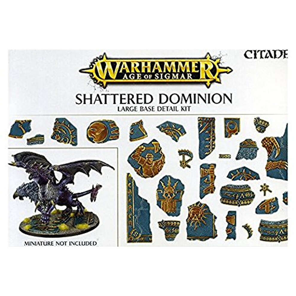 Warhammer Games Workshop - Age Of Sigmar - Shattered Dominion Large Base Detail Kit