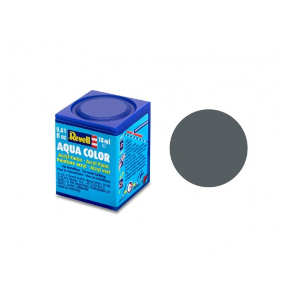 Revell 18ml Aqua Color Acrylic Paint (dustgrey Mat Finish) - Paints Model Matt -  revell aqua 18ml acrylic paints model matt dust grey color choose