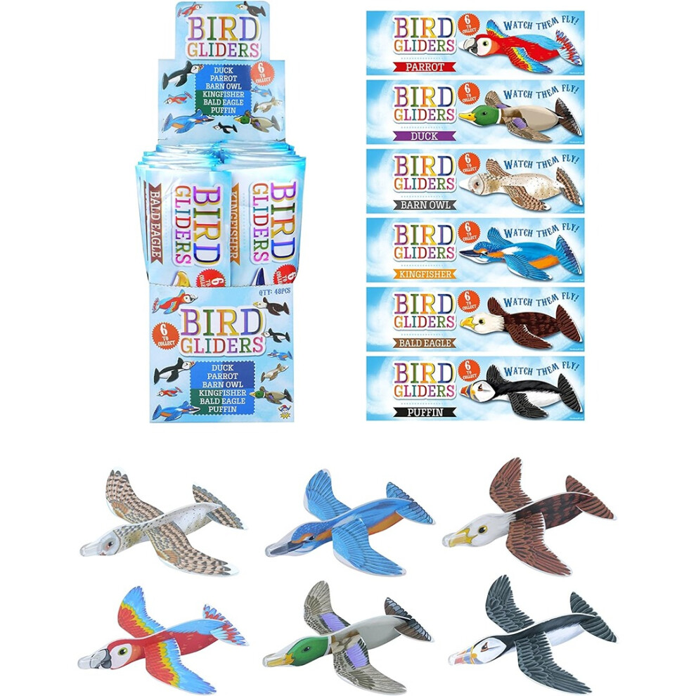 Henbrandt Bird Gliders Pack Of 12
