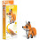 EUGY Red Fox 3D Craft Kit 1