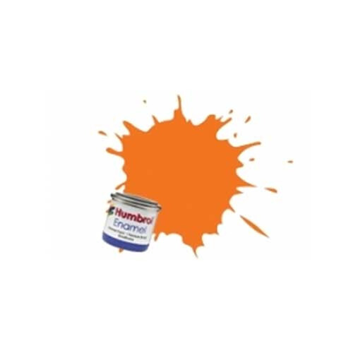 Humbrol Humbrol Enamel Paint 14ML No 18 Orange - Gloss