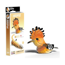 Eugy Hoopoe 105 3D Cardboard Model Construction Kit