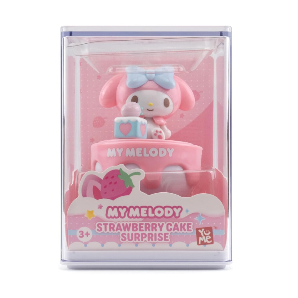 Bandai Yume Hello Kitty 50Th Anniversary Capsule My Melody Strawberry Cake Surprise