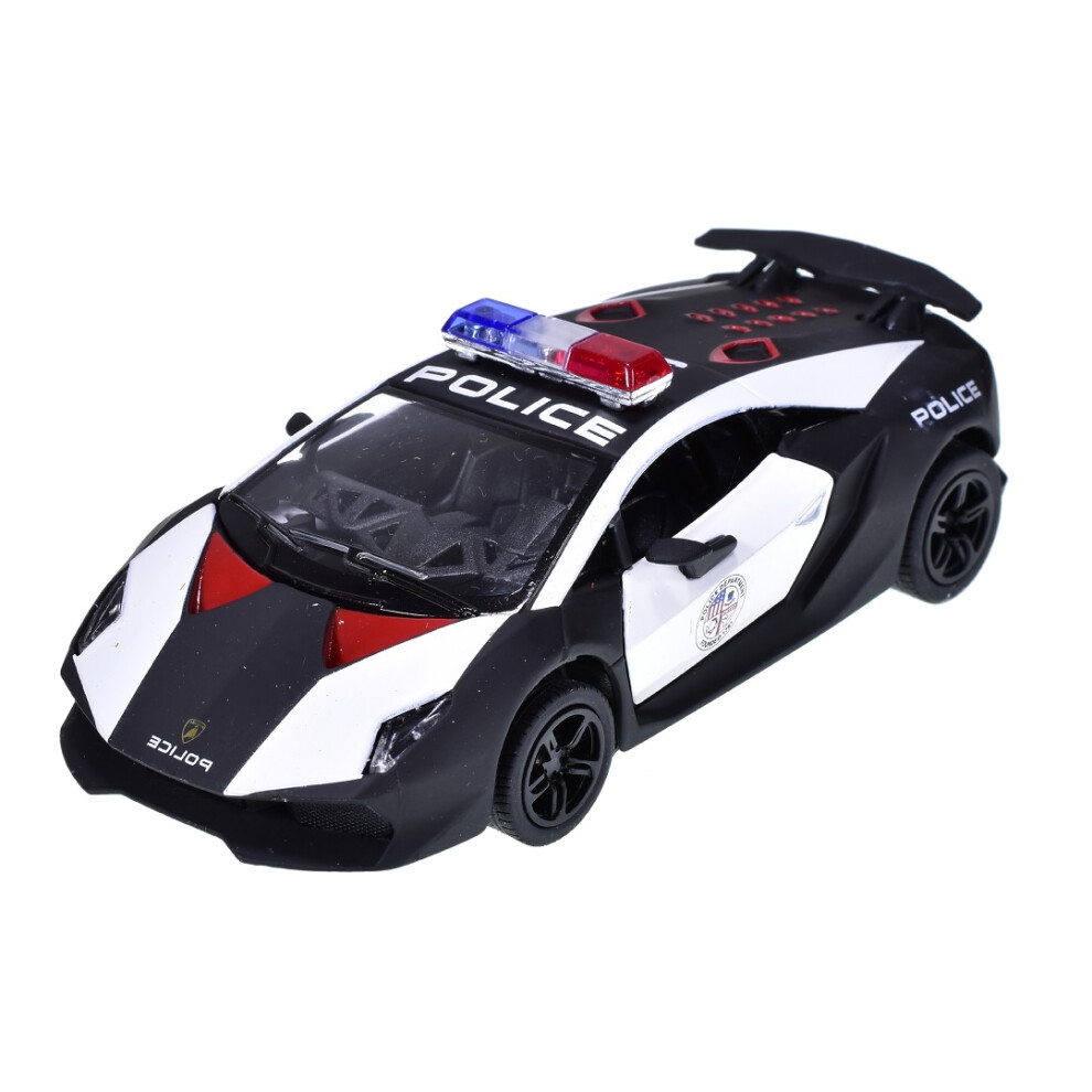 Kinsmart 1:36 Lamborghini Sesto Elemento Police Car