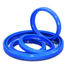 DHS Type Shaft Seal Polyurethane Hydraulic Cylinder Oil Seal Ring 40x48x5x5x6.5mm 2pcs