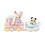 Sylvanian Families Sylvanian Families Amusement Park Ride Set- Plane & Train - Board Game 2