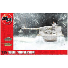Airfix A1359 Tiger-1 Mid Version Military vehicle - 1:35 Scale Model Kit
