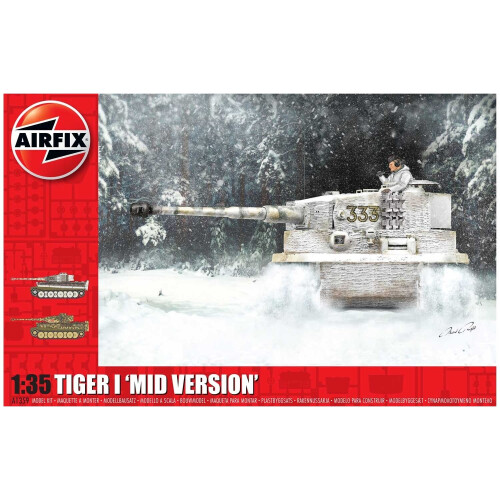 Airfix Airfix A1359 Tiger-1 Mid Version Military vehicle - 1:35 Scale Model Kit
