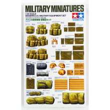 Tamiya 300035266 1:35 Modern US Military Accessories Diorama Set
