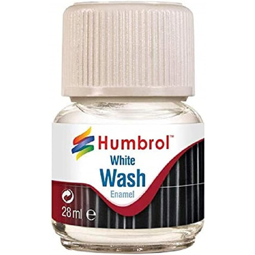 Humbrol 28ml Enamel Wash White Humbrol AV0202