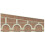 Hornby Hornby Mid Stepped Arched Retaining Walls X2 (Red Brick) 1
