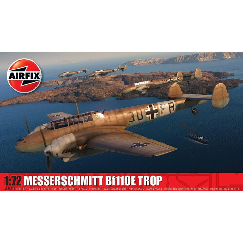 Airfix Airfix Messerschmitt Bf110E Trop 1:72 Model Kit