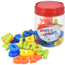 KandyToys 52 Piece Magnetic Numbers & Letters - Perfect for Educational Toys, Fridge Magnets, Spelling and Maths