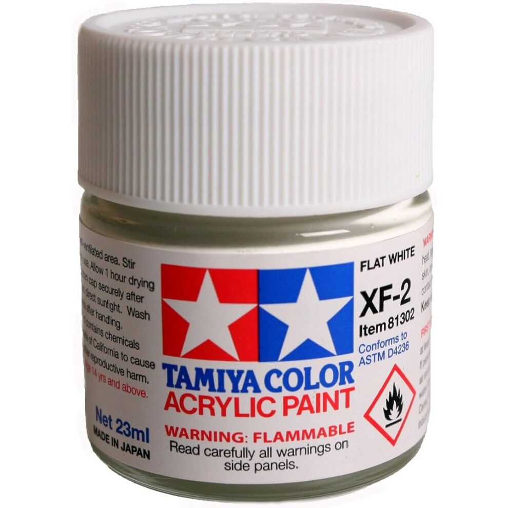 Tamiya Acrylics 10Ml - Xf-2 White