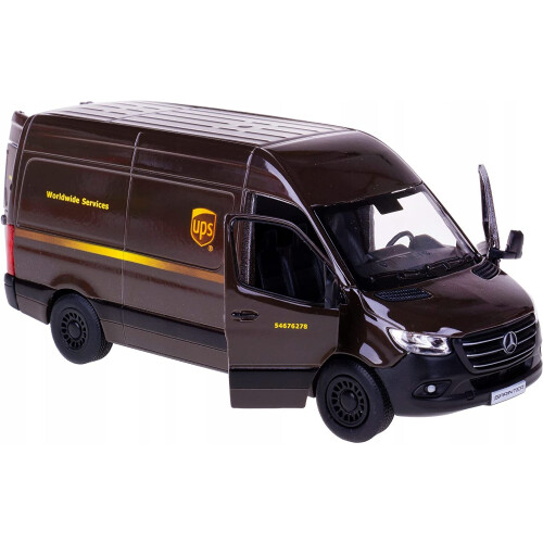 Kandy Toys 5" Ups Mercedes Benz Sprinter Van