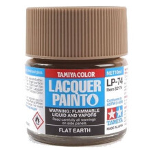 Tamiya Lacquer Paint 82174 LP-74 Flat Earth 10ml Model Kit Paint Humbrol