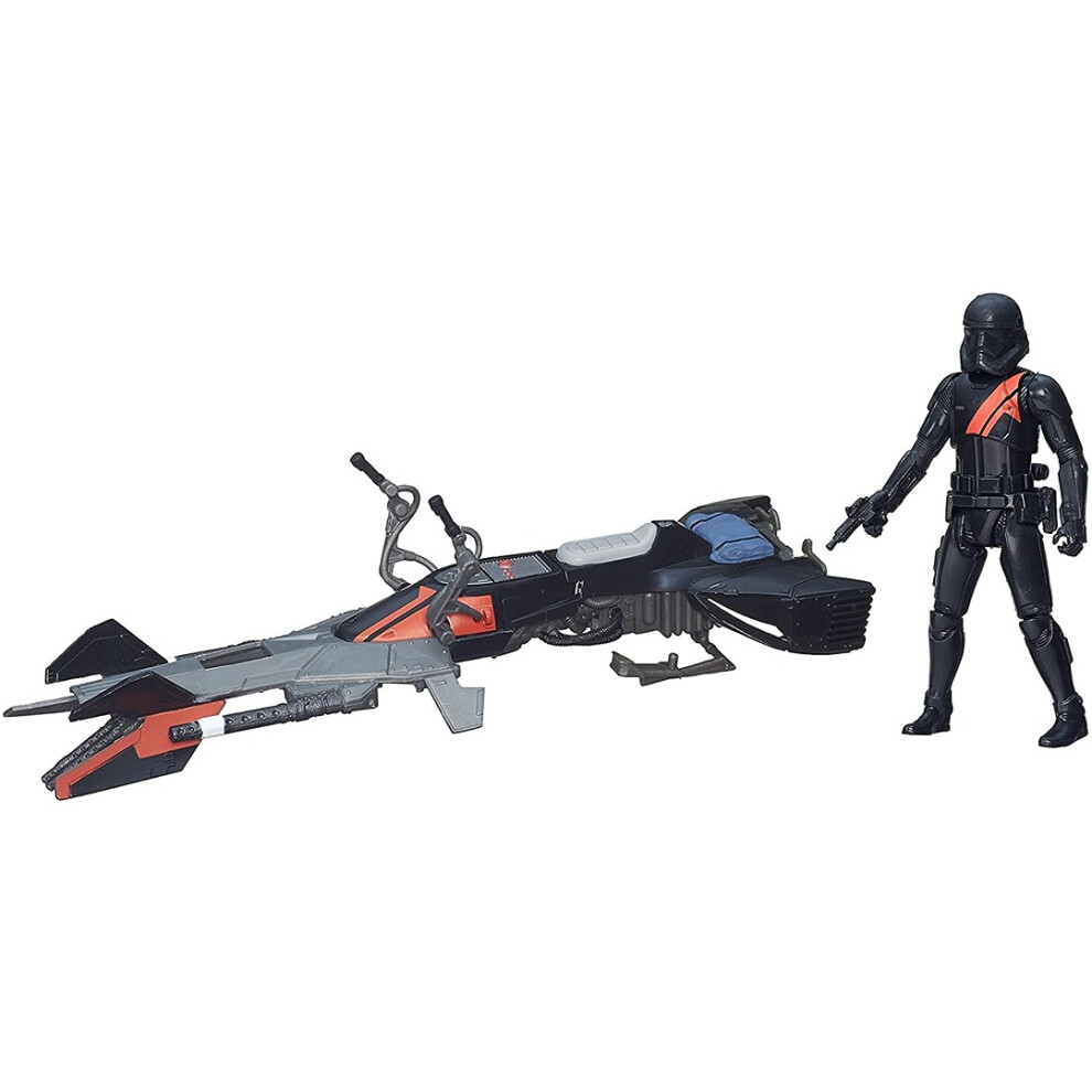 Star Wars Collectable Toy - Elite Speeder Bike With Special Edition Stormtrooper Action Figure