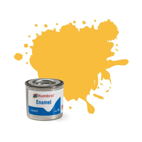 Humbrol Humbrol Enamel Paint 14ML No 7 Light Buff - Gloss