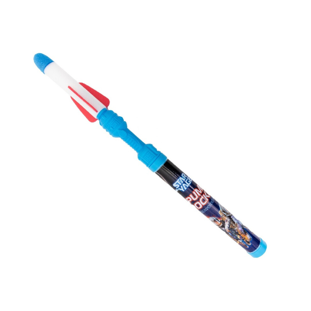 Kandy Toys Star Voyagers Air Powered Pump Rocket Launcher