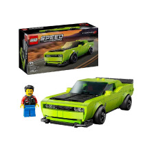 LEGO Speed Champions 77237 Dodge Challenger SRT Hellcat Sportwagen - Spielzeug ab 9 Jahren