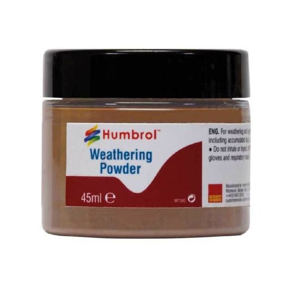 Humbrol Av0018 Weathering Powder Rust - 45 Ml Light