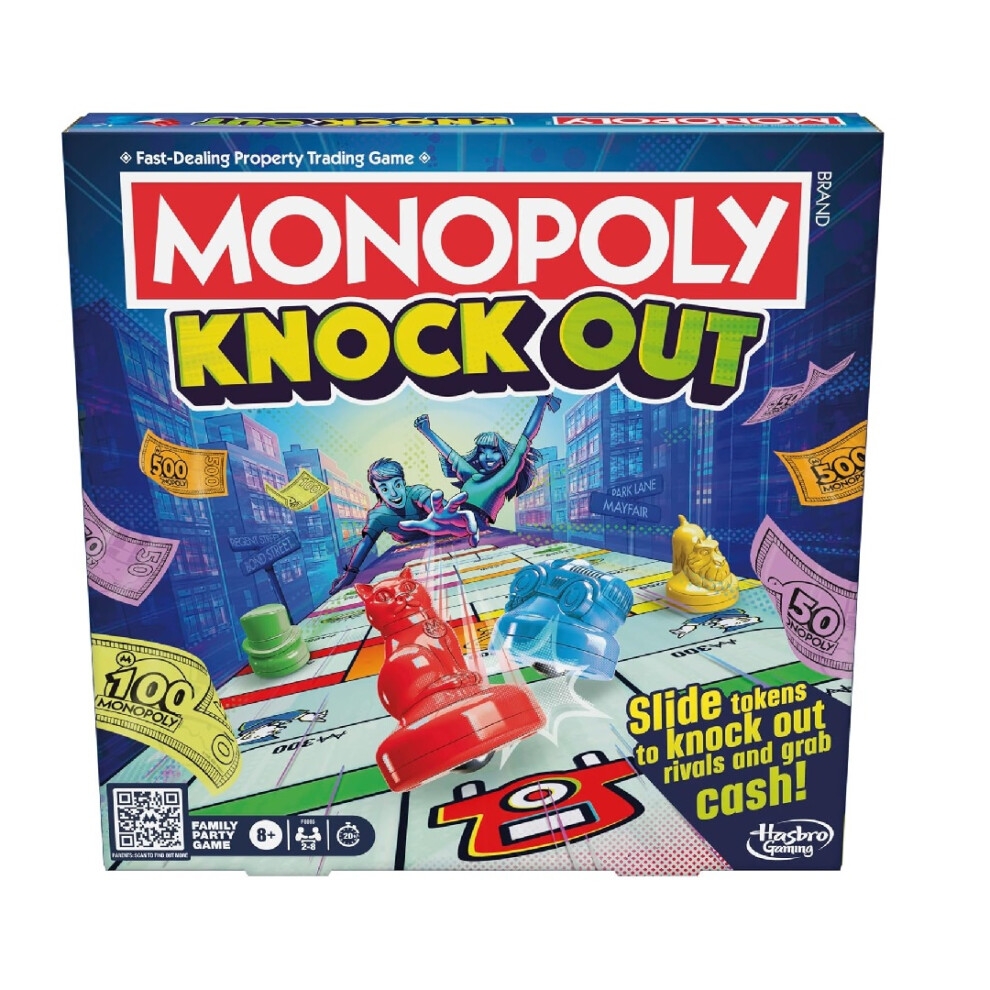 Monopoly Knockout Family Party Board Game - Amazon Exclusive