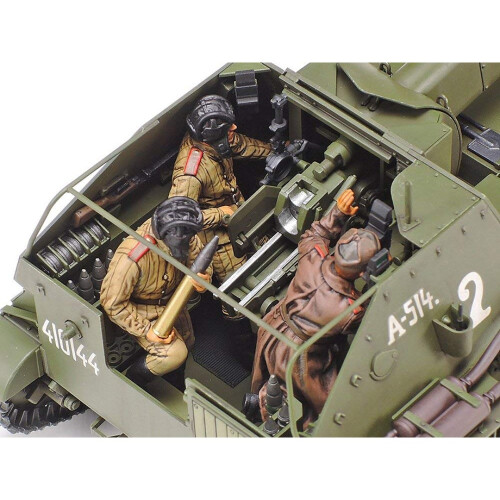 Tamiya Tamiya 35348 Sov Su 76 m Tank Howitzer Vehicle Model Kit Scale 1:35 2