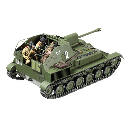 Tamiya Tamiya 35348 Sov Su 76 m Tank Howitzer Vehicle Model Kit Scale 1:35 1