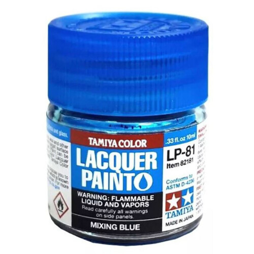 Tamiya Tamiya 82181 LP-81 Mixing Blue 10ml Model Kit Paint