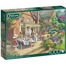 Falcon De Luxe Puzzle 1000 Piece Country House Retreat