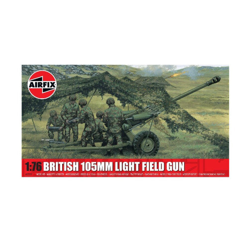 Airfix Airfix A02332 British 105mm Light Field Gun 1:76 Model Kit