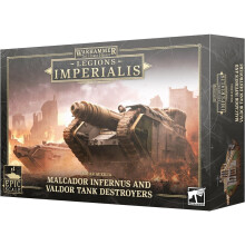 Games Workshop - Warhammer Legions Imperialis: Malcador Infernus/Valdors - Tabletop Miniatures Wargame