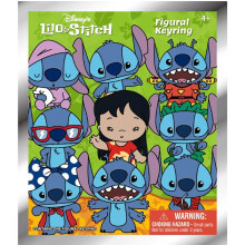 Keyring 3D Blind Bag Lilo and Stitch (Series 1) Individual Blind Bag