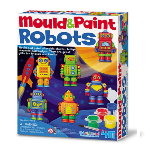 Robots Mould & Paint Kit