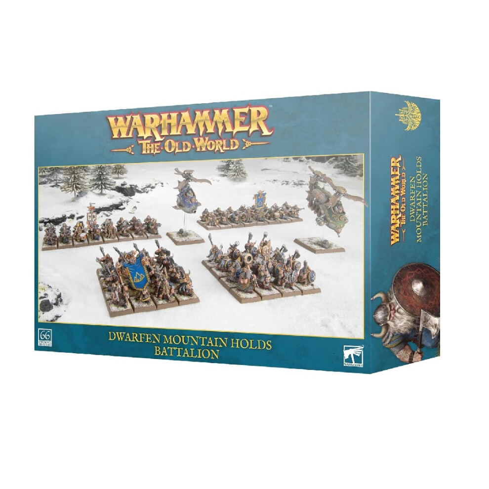 Warhammer The Old World - Battalion: Dwarfen Mountain Holds - Tabletop Miniatures Wargame