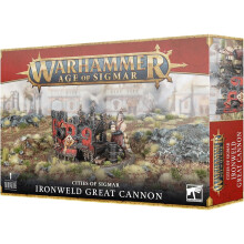 Games Workshop - Warhammer AoS - Cities Of Sigmar: Ironweld Great Cannon - Tabletop Miniatures Wargame