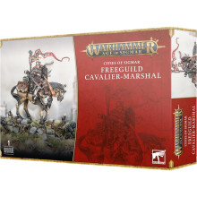 Games Workshop - Warhammer AoS - Cities Of Sigmar: Freeguild Cavalier Marshal - Tabletop Miniatures Wargame