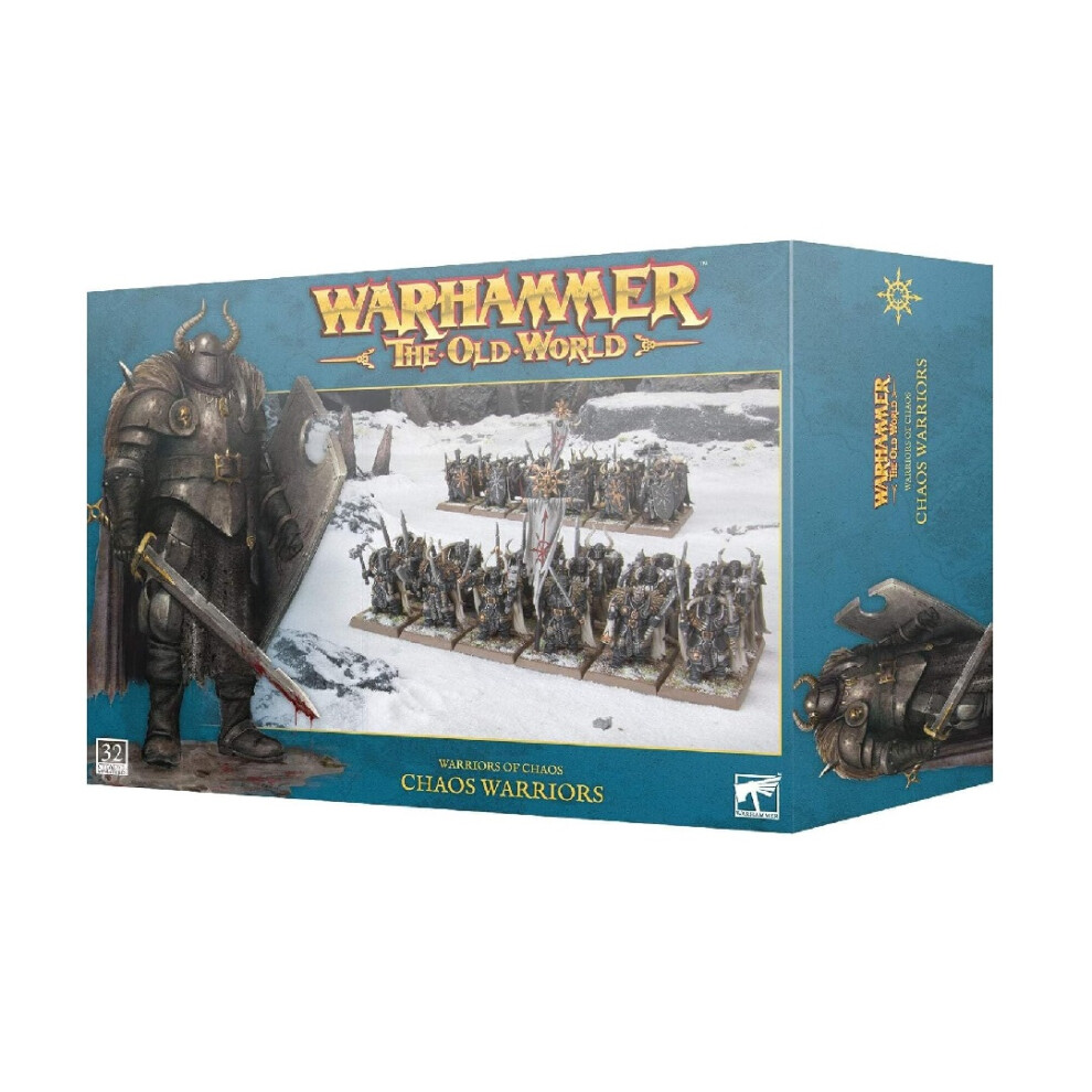 Warhammer Games Workshop The Old World Warriors Of Chaos: Chaos Warriors 08-07