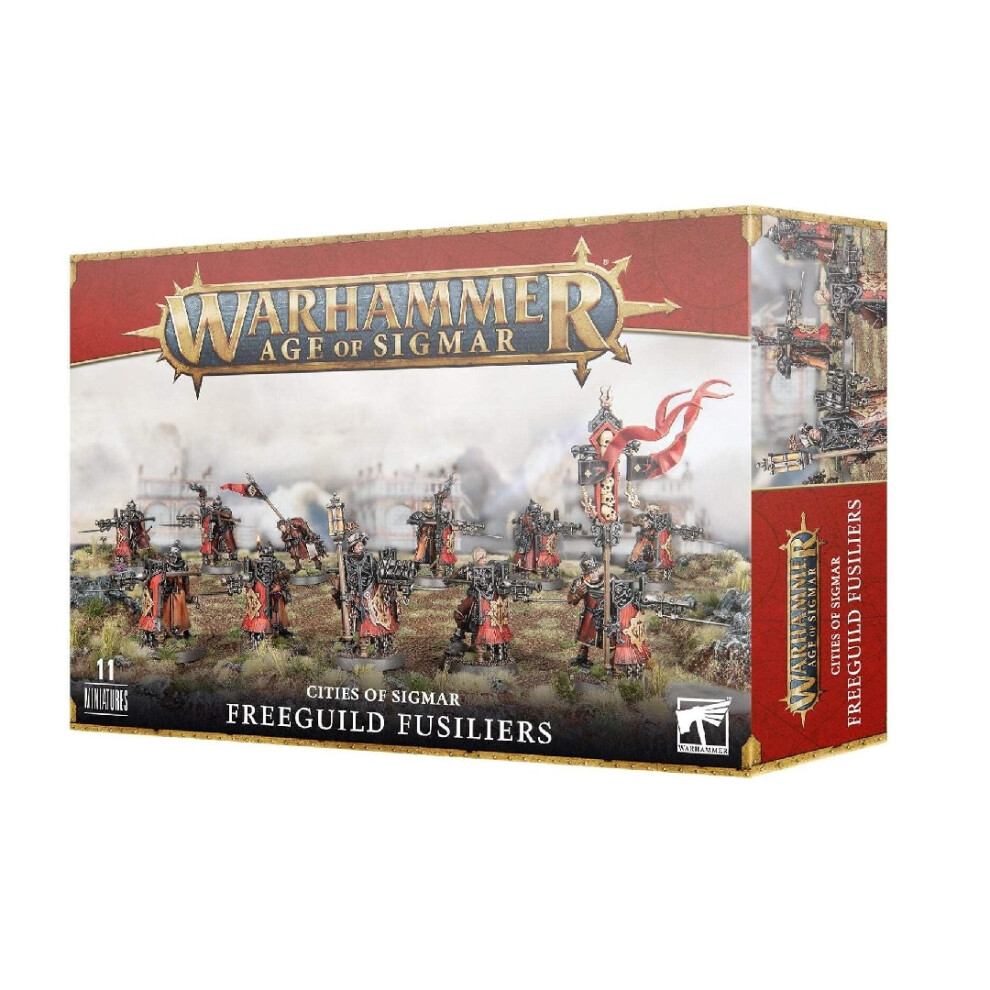 Warhammer Cities Of Sigmar: Freeguild Fusilliers - Tabletop Miniatures Wargame