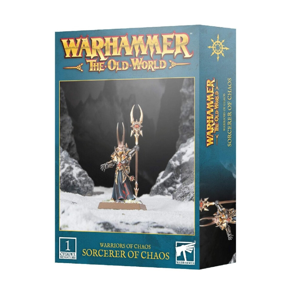 Warhammer Games Workshop The Old World Warriors Of Chaos Sorcerer Of Chaos 08-15