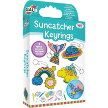 Galt, Suncatcher Keyrings, Suncatcher Kits for Kids, Ages 6 Years Plus