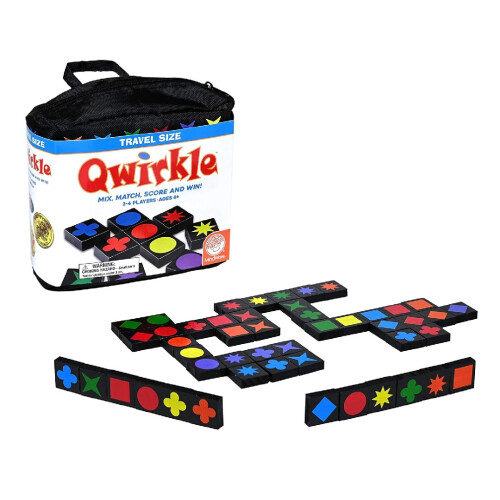 MindWare Qwirkle Travel Edition: Mix, Match, Score & Win!