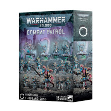 Warhammer 40,000 Combat Patrol Thousand Sons Model Kit - Tabletop Miniatures Wargame