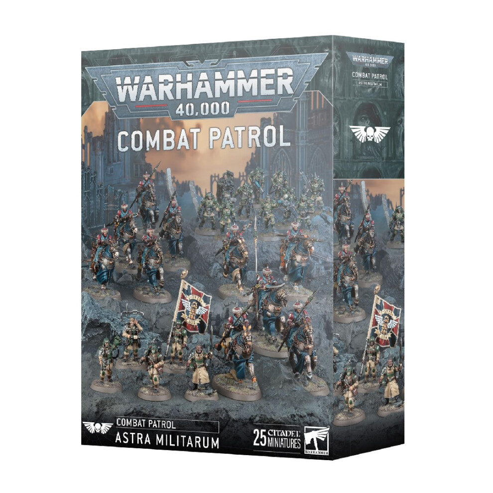 Warhammer 40K Combat Patrol: Astra Militarum - Tabletop Miniatures Wargame