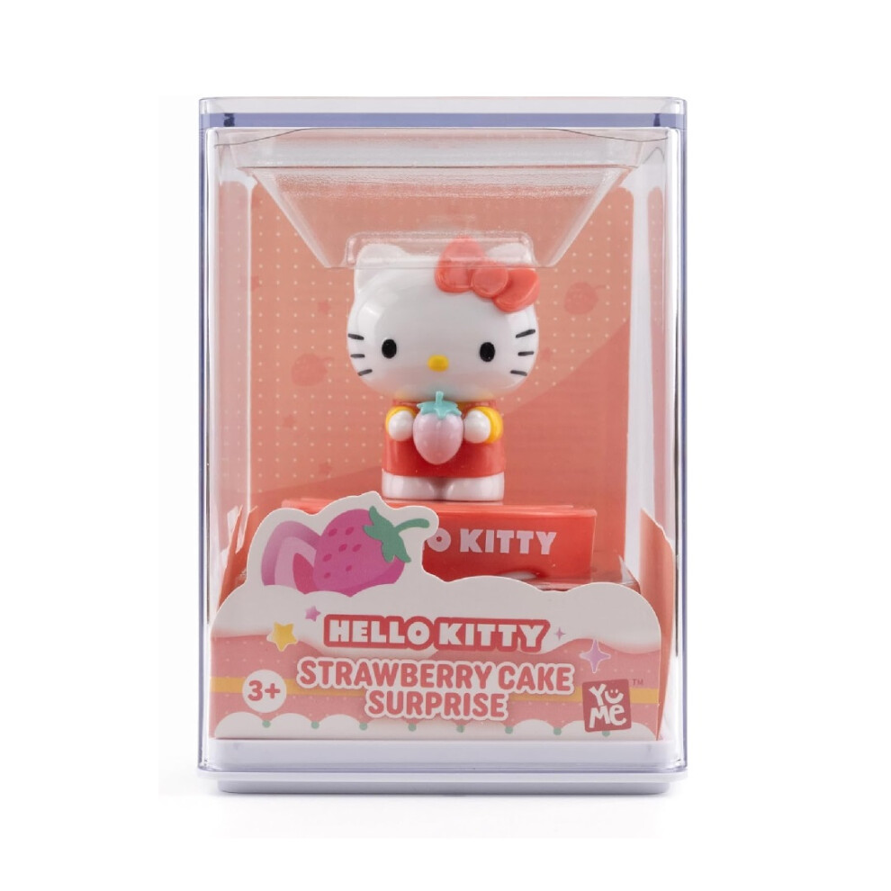 Bandai Yume Hello Kitty Hello Kitty Strawberry Cake Surprise Figure