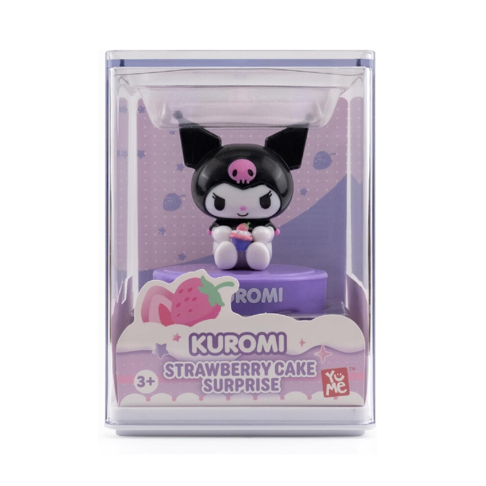 Bandai Yume Hello Kitty 50Th Anniversary Capsule Kuromi Strawberry Cake Surprise
