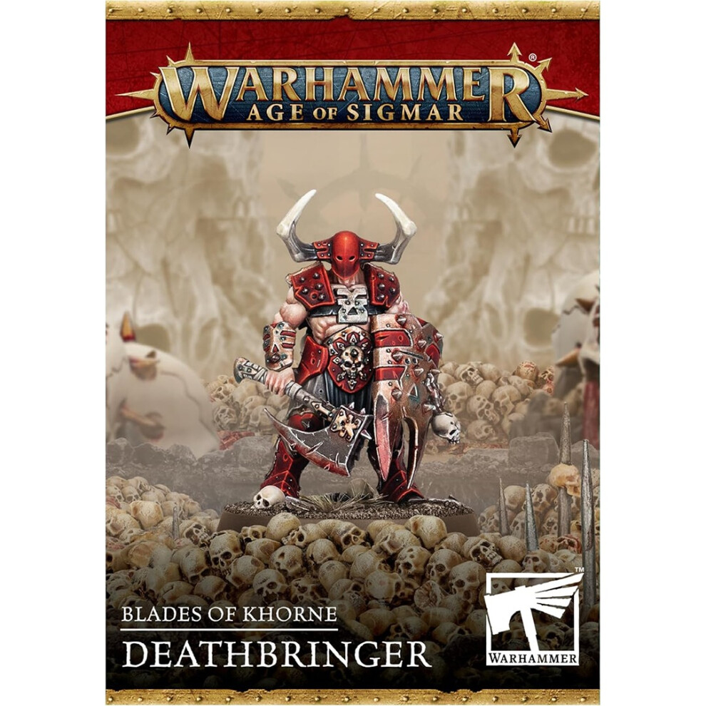 Games Workshop Warhammer - Age Of Sigmar - Blades Of Khorne: Deathbringer - Tabletop Miniatures Wargame