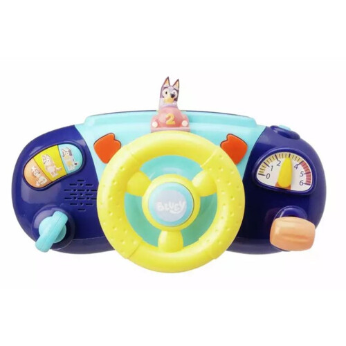 Bluey Blaues Fahrer-Dashboard