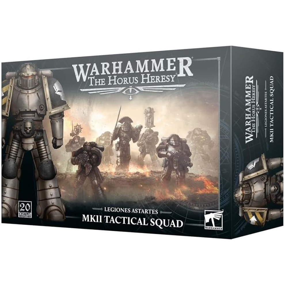 Games Workshop Warhammer The Hh Legiones Astartes: Mkii Tactical Squad 31-123